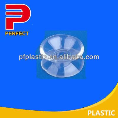 China In bulk or blister card packaging transparent suction cup or polybag clear double-sided suction cup with screw or hook are ok compression molding for sale