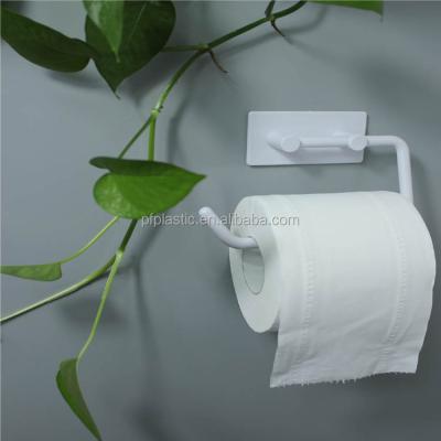 China Self Stick Or Screw In Toilet Paper Holder Self Adhesive Toilet Paper Roll Holder No Drilling For Bathroom for sale