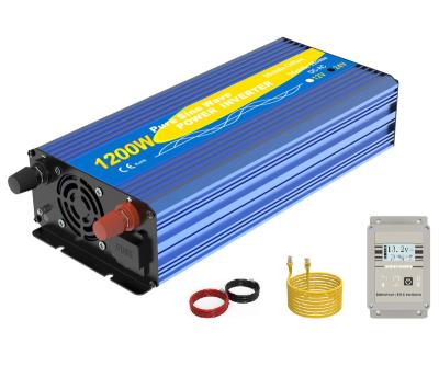 China Yes good quality 1200w DC24v to AC220/230v/240v 50Hz off grid car power inverter with remote for sale