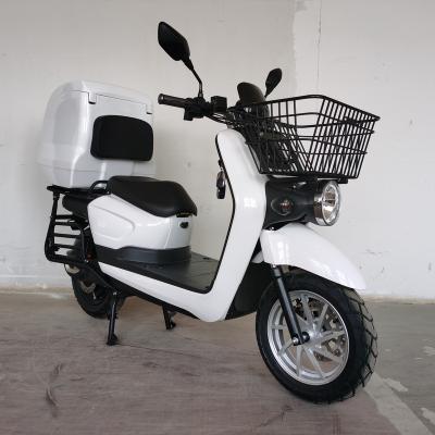 China 2021 Unisex Pizza Delivery Scooter Electric Fast Food Moped With Box for sale