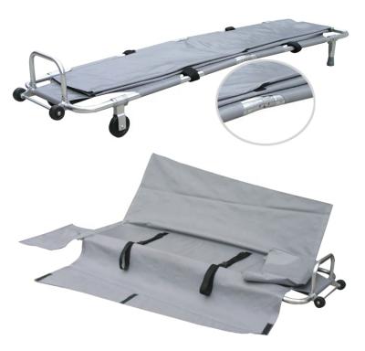 China Collapsible Aluminum Military Rescue Rescue Folding Stretcher for sale