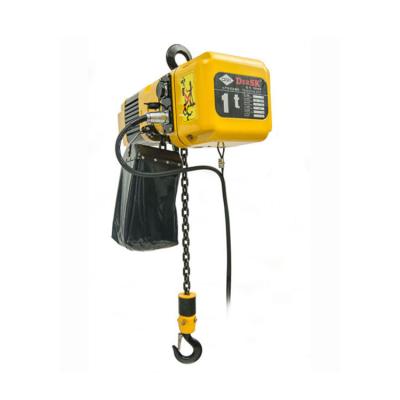 China Industry Modern Simplicity 1 Ton 2 Ton Electric Chain Hoist Electric Hoist Italy Electric Hoist for sale