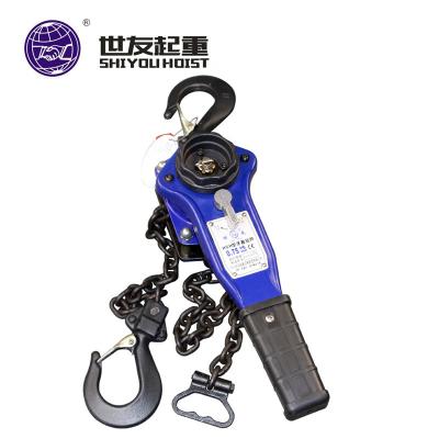 China Building Material Shops Well Made Shenzhen Lever Crane Lever Manufacturer Aluminum Alloy Lever Crane 1.5t Explosion Proof Toyo Crane for sale