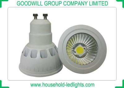 China AC 110V 5 Watt Small LED Spotlights GU10 3000K - 7000K CCT Silver Color for sale