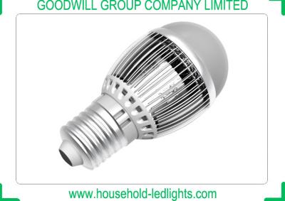 China Silver Color LED Light Bulbs E27 5000K AC 85 - 265V With Wide Voltage Range for sale