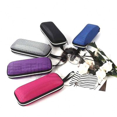 China Wholesale Black Leather Case Optic Glass Case Sunglass Eco - Friendly Glass Case for sale