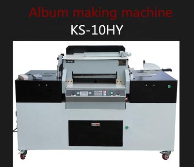 China Factory AKISHENG KS-10HY all in one album making machine for photo book magazine book for sale