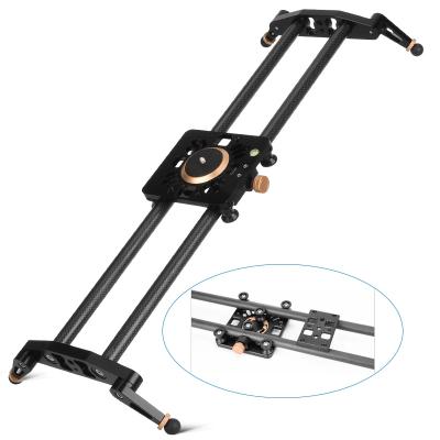 China Connected to 2018 Hot Selling QZSD Tripod Multi-angle Camera Slider 80CM Dslr Camera Track Cart Slider Video Rail for SLR Camera Shooting for sale