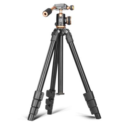 China Anodize Axdation Leg Q160S Mini Tabletop Tripod Kit 0.93kg &selfie Stick For Phone And Camera for sale