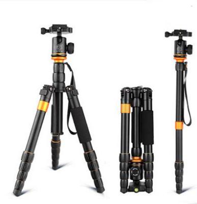 China PORTABLE aluminum tripod digital monopod dslr video camera travel kit tripod multifunctional tripod W aluminum alloy for sale