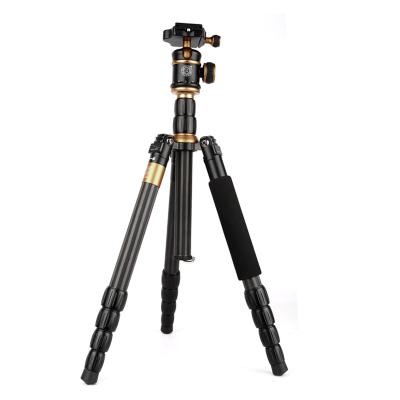 China Q888C Portable Compact Telescope Camera Tripod Digital Camera Stand Monopod Lightweight Professional Walking Stick With Carry Bag Camera Mount for sale