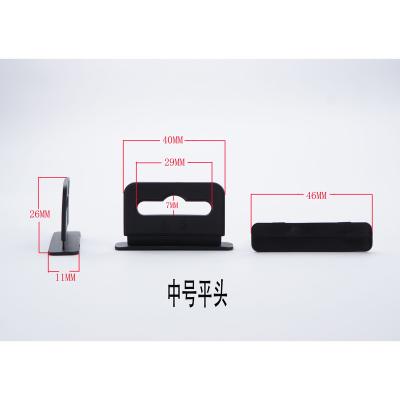 China Environment protection Color Customization PP/PE/ABS Large Capacity and Portable Flat Plastic Hooks for sale