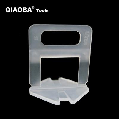 China Modern 100pcs 1 mm Tile Leveling Spacers Tile Leveling System Clips Tile Leveling Clips for sale