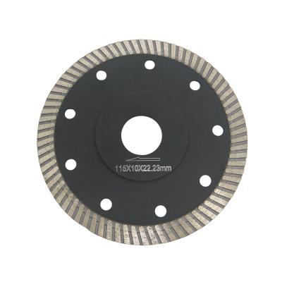 China Turbo Diamond Cutting Disc Dry Hot Pressed Tile Cutter Saw Blade For Brick Tile Marble for sale