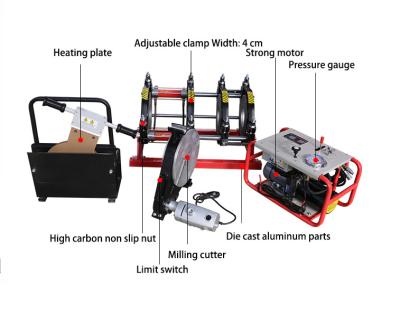 China Hdpe-Rohr-Kunststoff-Stumpfschweißmaschine Termofusion Hydrostatic SHT800-SHY zu verkaufen