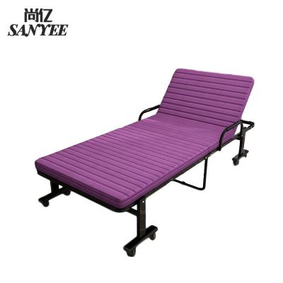 China Single Folding And Portable Chair Home Bed Chair Leisure Sun Sofa Furniture Foldable Beds For Adults for sale