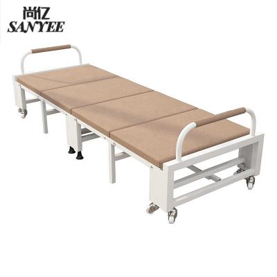 China Foldable hot sale midday break rest bed portable single folding bed SY-2020 for sale