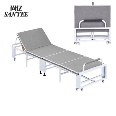 China Foam Bed Custom 4 Seats 4X(Size)Adjustable Premium Quality Furniture Portable Single Folding Bed SY-2020A for sale