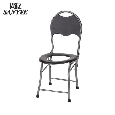 China Supply toilet disabled facilities and pregnant women direct supplier SY-D07 for portable foldable toilet commode chair metal toilet chair for sale