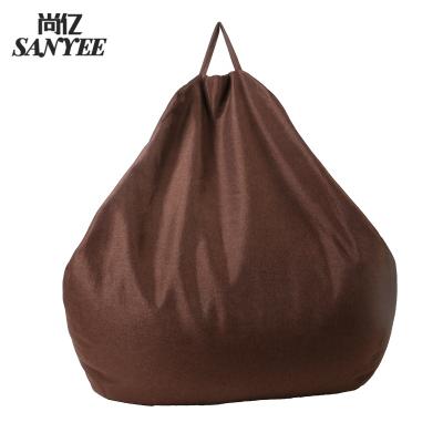 China SY-D20 Adjustable Living Room Furniture Soft Bean Bag Pouf 90*100cm (Height) PPE Beans Filling Pouf Lit Flexible for sale