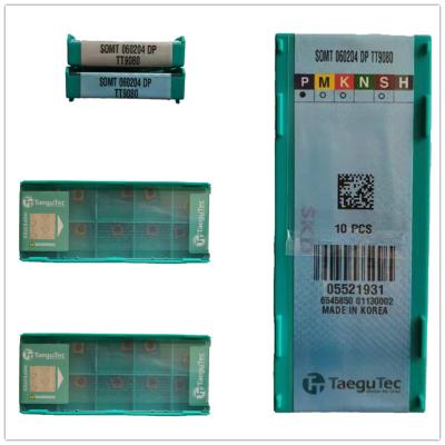 China Good Quality Drilling Tungsten Carbide Inserts SOMT 060204 DP TT9080 For Sale for sale