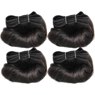 China Brazilian Body Wave Hair Bundles Afro Virgin Hair Hair Weave Short Body Wave b 6-8inches 4pcs 100% Best Selling In Africa for sale