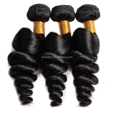 China High Quality Loose Wave Brazilian Virgin Hair Loose Wave Bundles 8A 9A 10A Grade Remy Human Hair Extensions Natural Color for sale