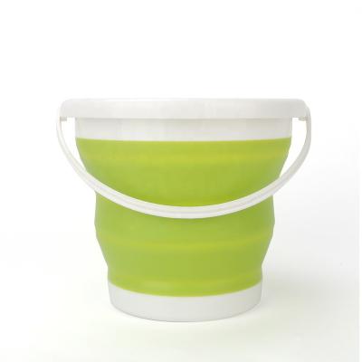 China Portable Household Portable Foldable Plastic Bucket Bath Bucket for sale