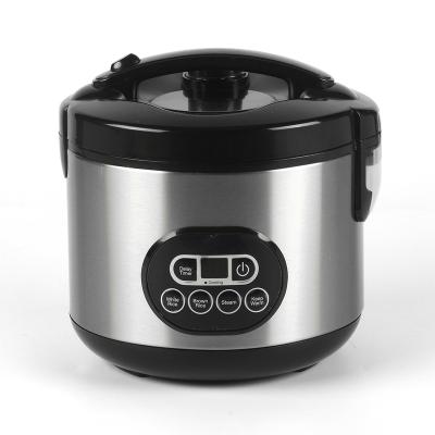 China Hotel 1.2L 500W Stainless Steel Multi Digital Rice Cooker for sale