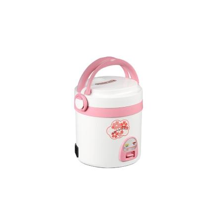 China Outdoor Portable Small Lunch Box For Student Electric Cookers 1L New Arrival Fashionable Mini Rice Cooker for sale