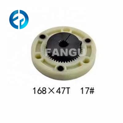 China Excavator FANGU Excavator Coupling 168*47T for sale