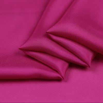 China Howmay plain silk habotai fabric for clothing 8m/m 45