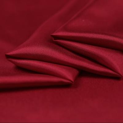 China Howmay plain habotai silk fabric for apparel 8m/m 45