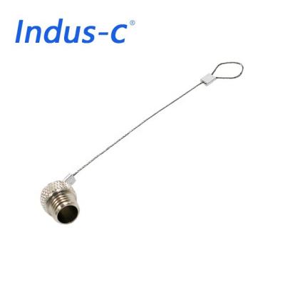 China Ip67 Sensor Connector Dust Plugs With Back Dryer for sale