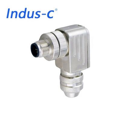 China Explosion Proof 90 Pin Automotive Assembly Sensor m12 5 Degree Connector With Shielded for sale