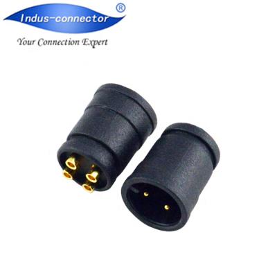 China Small size automotive special waterproof m12 4 pin electrical plastic connector for sale