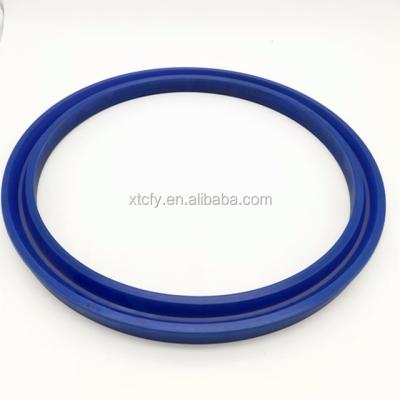 China Oil Resistance Customized Blue Rubber UN / IDU Oil Seals for sale