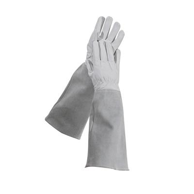 China Wholesale Soft Leather Rose Pruning Work Garden Gloves For Women Men for sale