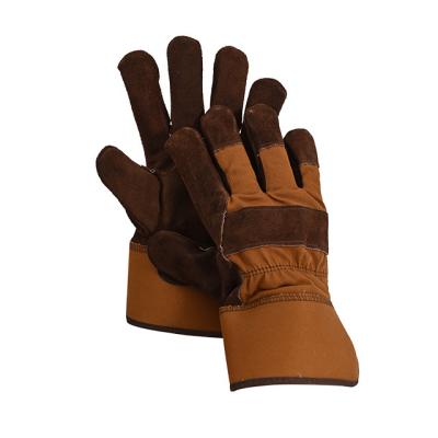 China General Work Winter Thick Thermal Imitation Lambswool Insulated Cold Proof Leather Glove for sale