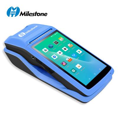 China OS 8.1 milestone MHT-M1 M1S version handheld computer gprs high pos terminal android restaurant pos with printer for sale