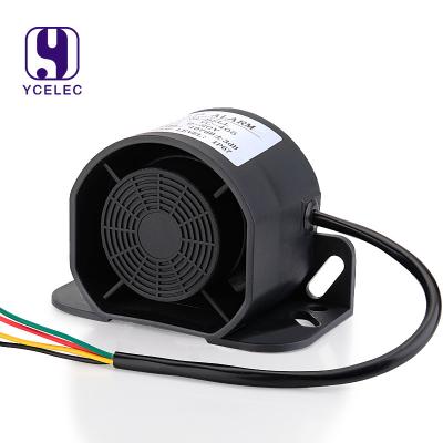 China Car Audio System 12V 80V 110dB Three Sounds Car Reversing Alarm Support Horn Beeper Reverse Buzzer Alarm Backup Horn for sale