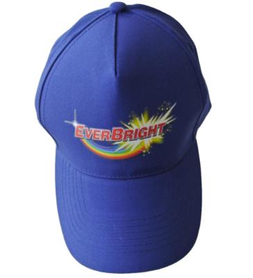 China JOINT Polyester 5 Panel Heat Transfer Printed Advertising Hat Baseball Cap for sale