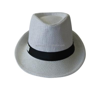 China Cheap Picture Straw Men Paper Panama Hat for sale