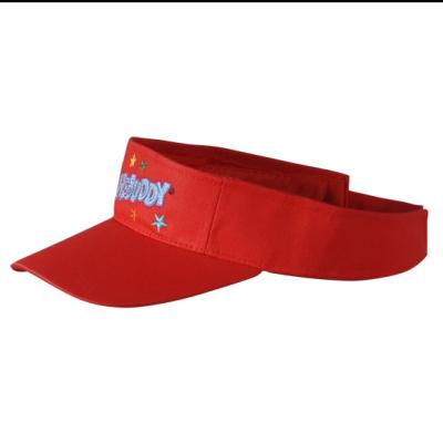 China Promotional 100% COMMON Cotton Golf Visor Hat for sale