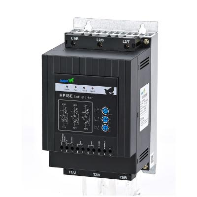 China economic mini soft starter, no display, by-pass inside. For 400Vac, HPISE three phase for sale