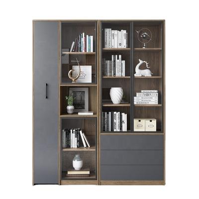 China (Others)Adjustable 3 in 1 Home Bookcase Modern Office Furniture Multifunctional Custom Wooden Bookcase for sale