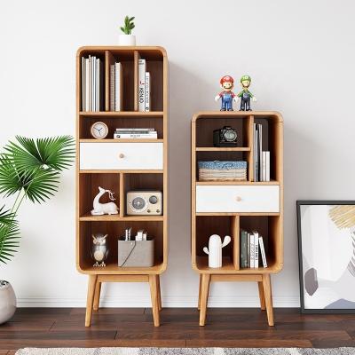 China Adjustable Bookcase (Other) Wooden Living Room Furniture Kids Multilevel Shelf for sale