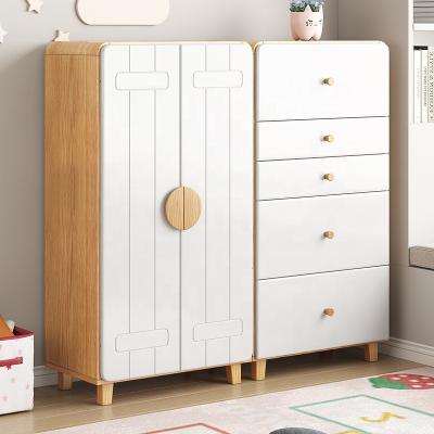 China Modern simple living room children's toys wooden storage cabinet for sale