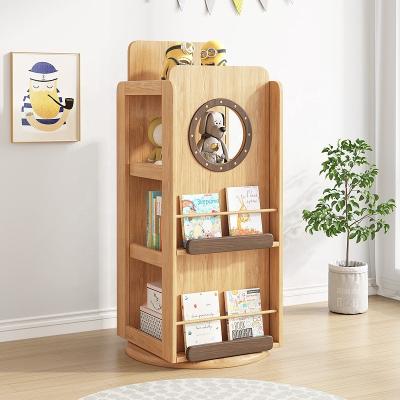 China Modern Kids 360 Degree Rotation Storage Rack Cabinet With Magnetic Blackboard for sale