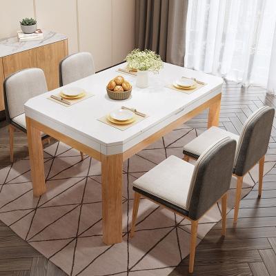 China Modern Home Folding Furniture Extendable (Height) Dining Table Adjustable for sale